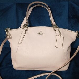 Coach Pink Shoulder Bag with Dual Handles